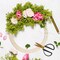 6 Pcs 12 Inch Wooden Wreath frames, Form with Holes, Floral Hoop Frame for decor